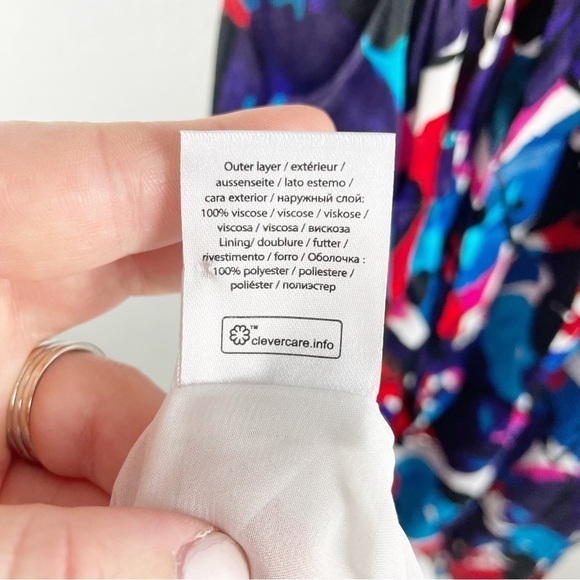 Rotate Birger Christensen Dawn Puff Sleeve Backless Midi Dress in Paint Size 2 - Picture 8 of 10